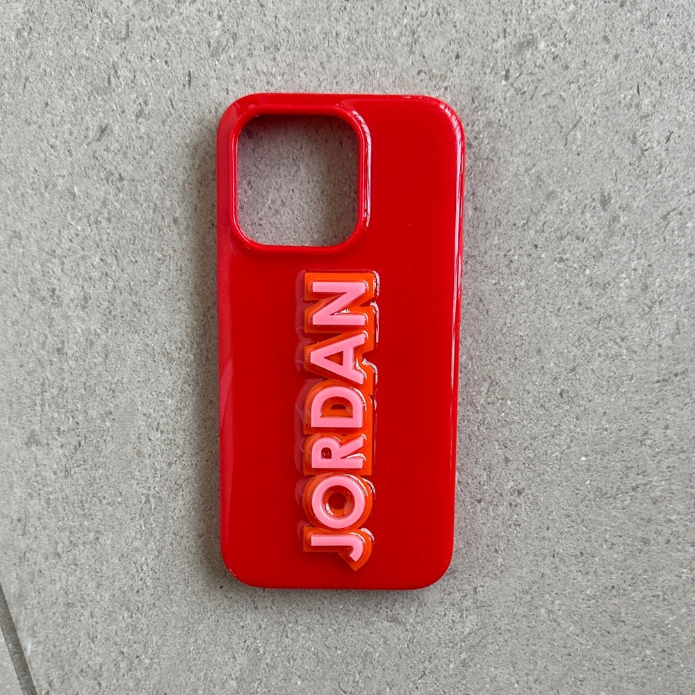 BaubleBar Red Jordan Phone Case
